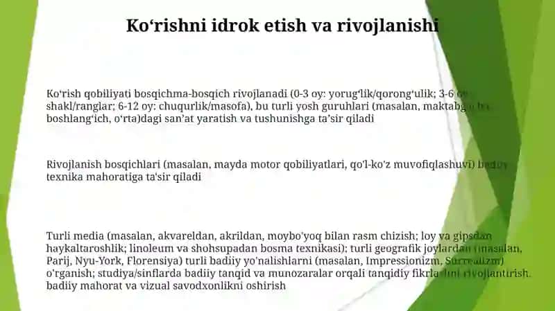 Tasviriy faoliyatga oʻrgatish metod va usullari 3