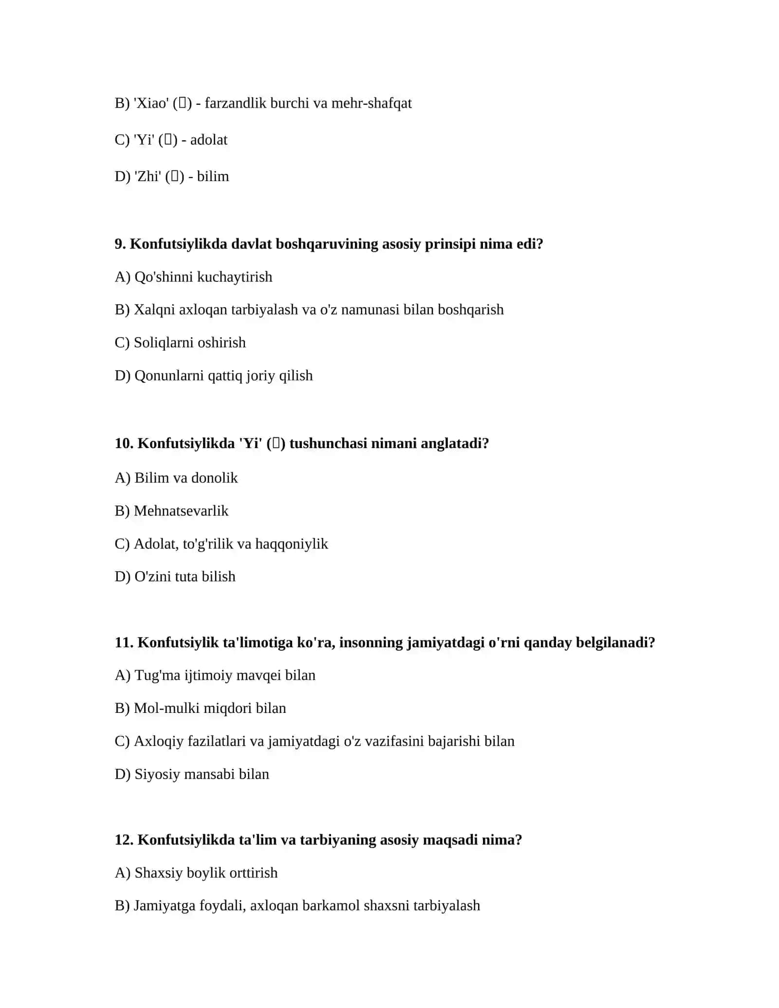 Konfutsiylik ta'limotida ijtimoiy-axloqiy masalalar 3