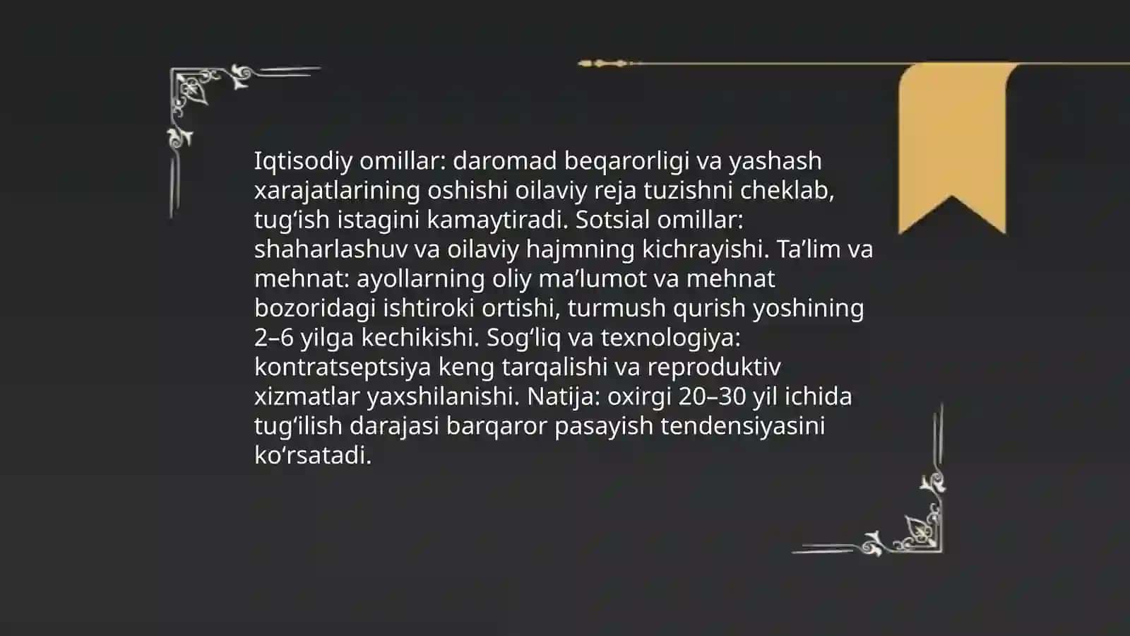 Tugʻilish davri inqirozi 3
