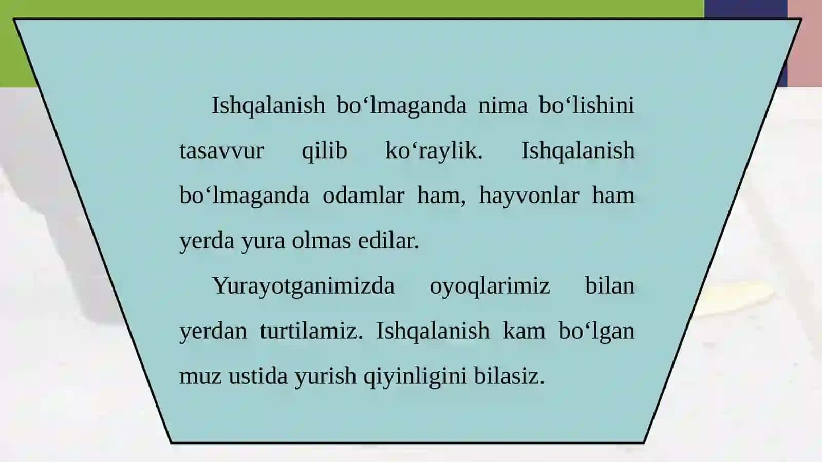 7-sinf Fizika fanidan Tabiatda va texnikada ishqalanish mavzuda ochiq dars ishlanma 3