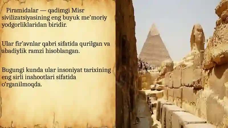 Qadimgi misr piramidalari 3