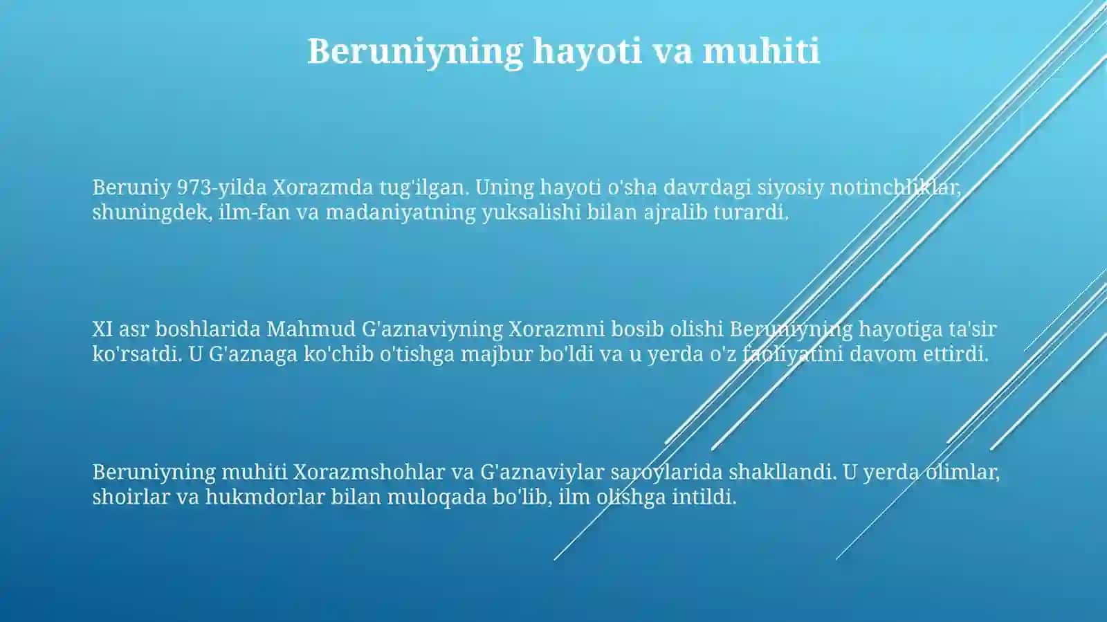Beruniy tarix falsafasi 3