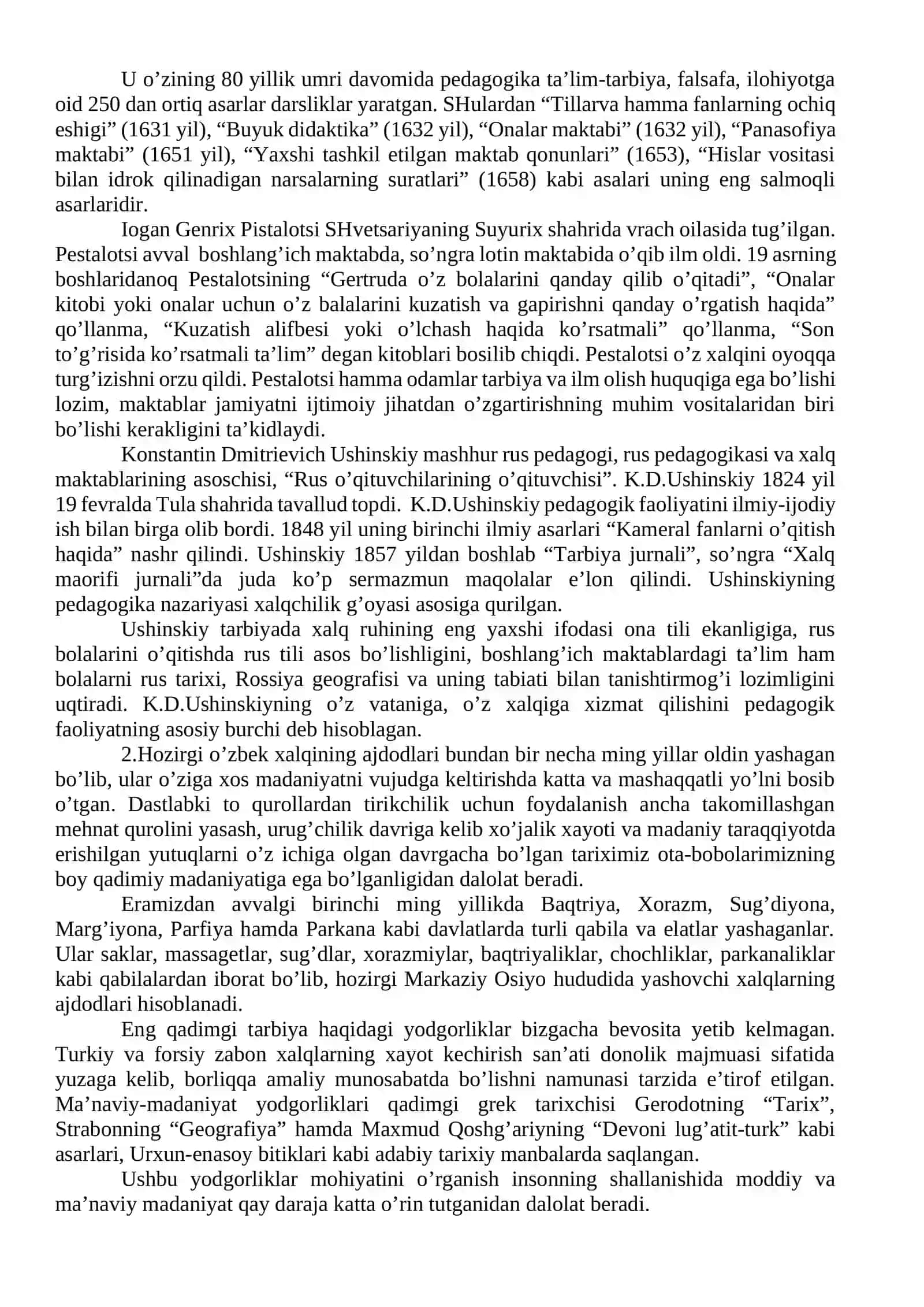 Ma’rifiy fikrlar taraqqiyoti va ularning tarixiyligi 3