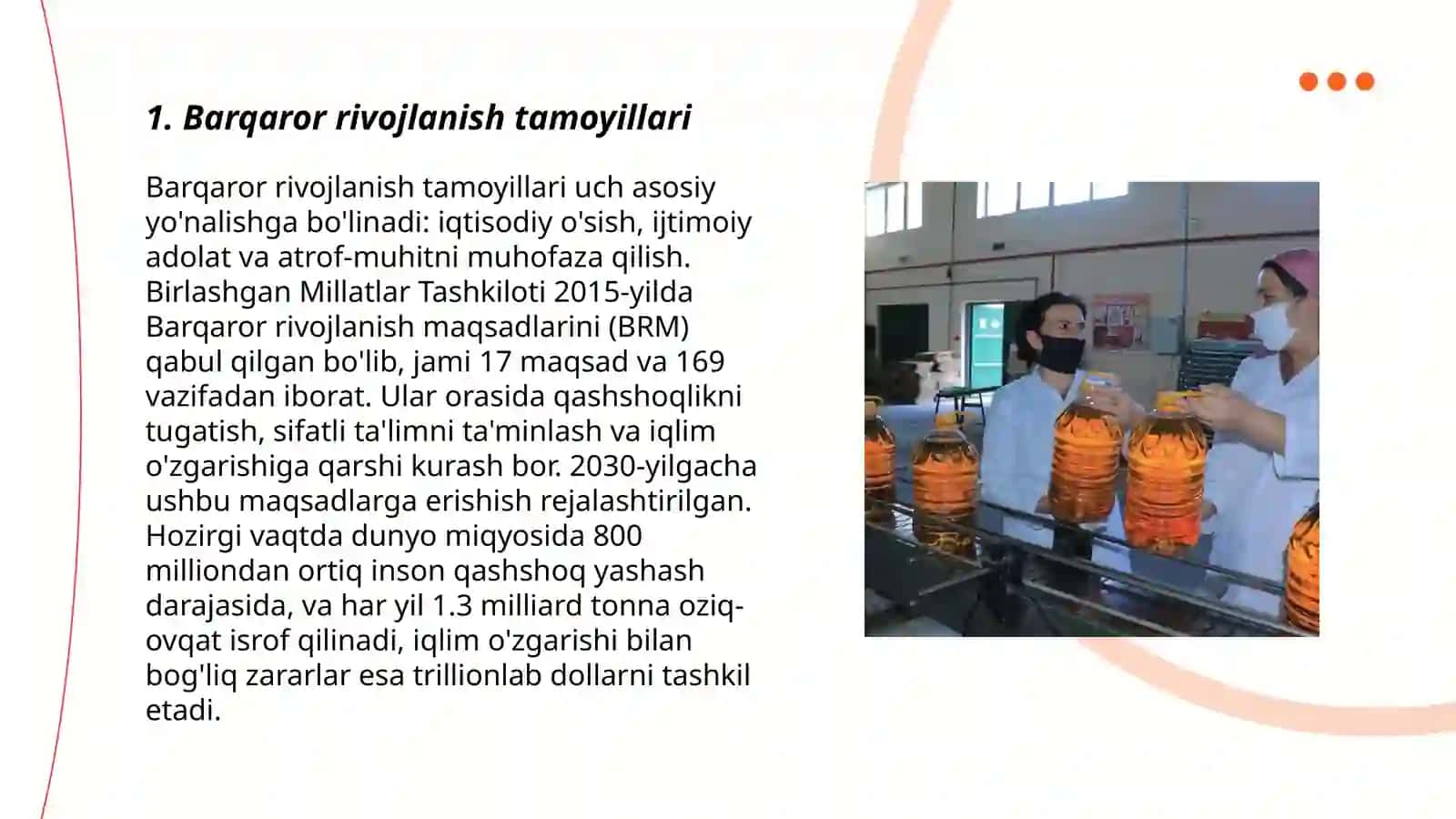Barqaror rivojlanish tamoyillari 3