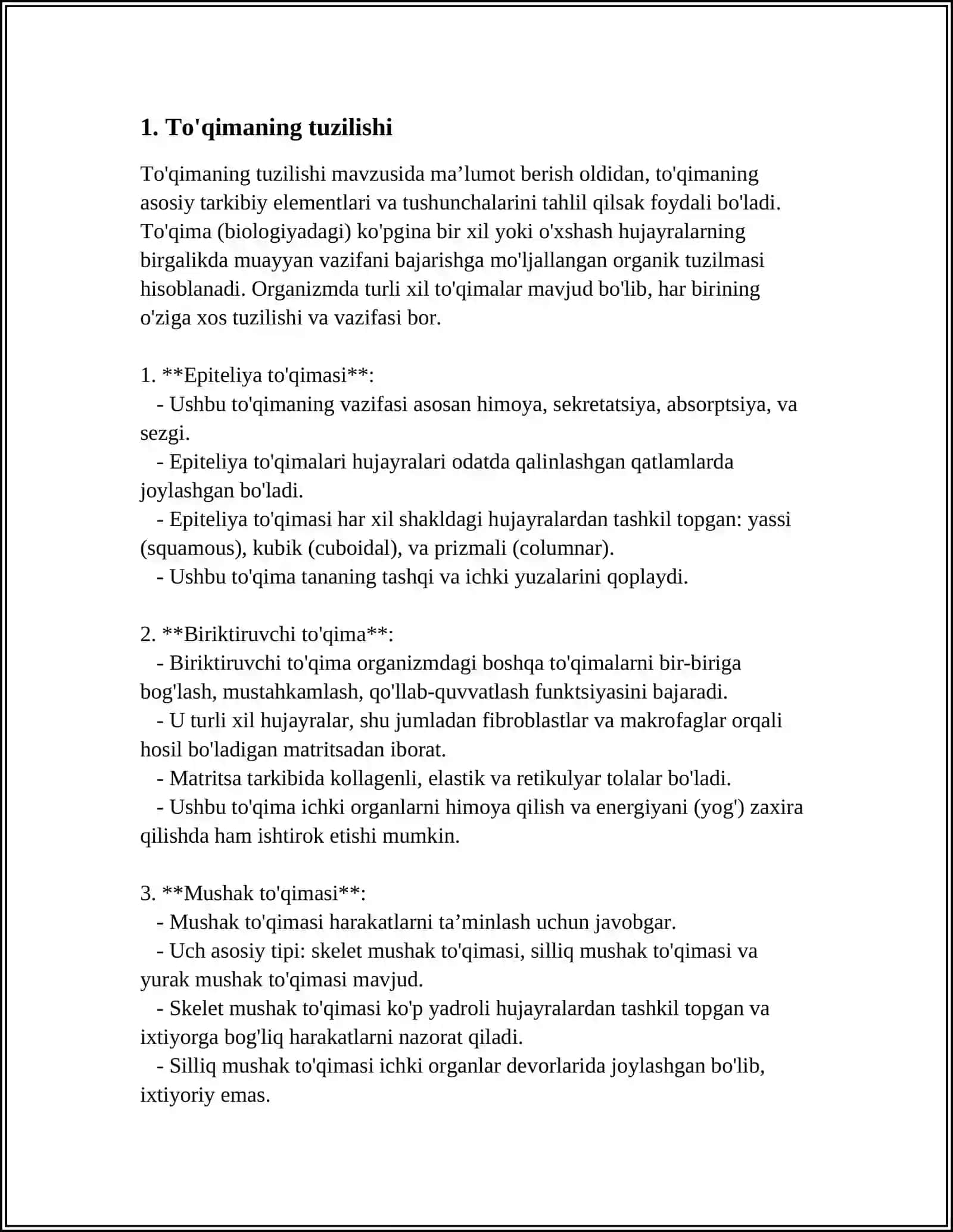 BIOLOGIK TO‘QIMANING MEXANIK XOSSALARI 3
