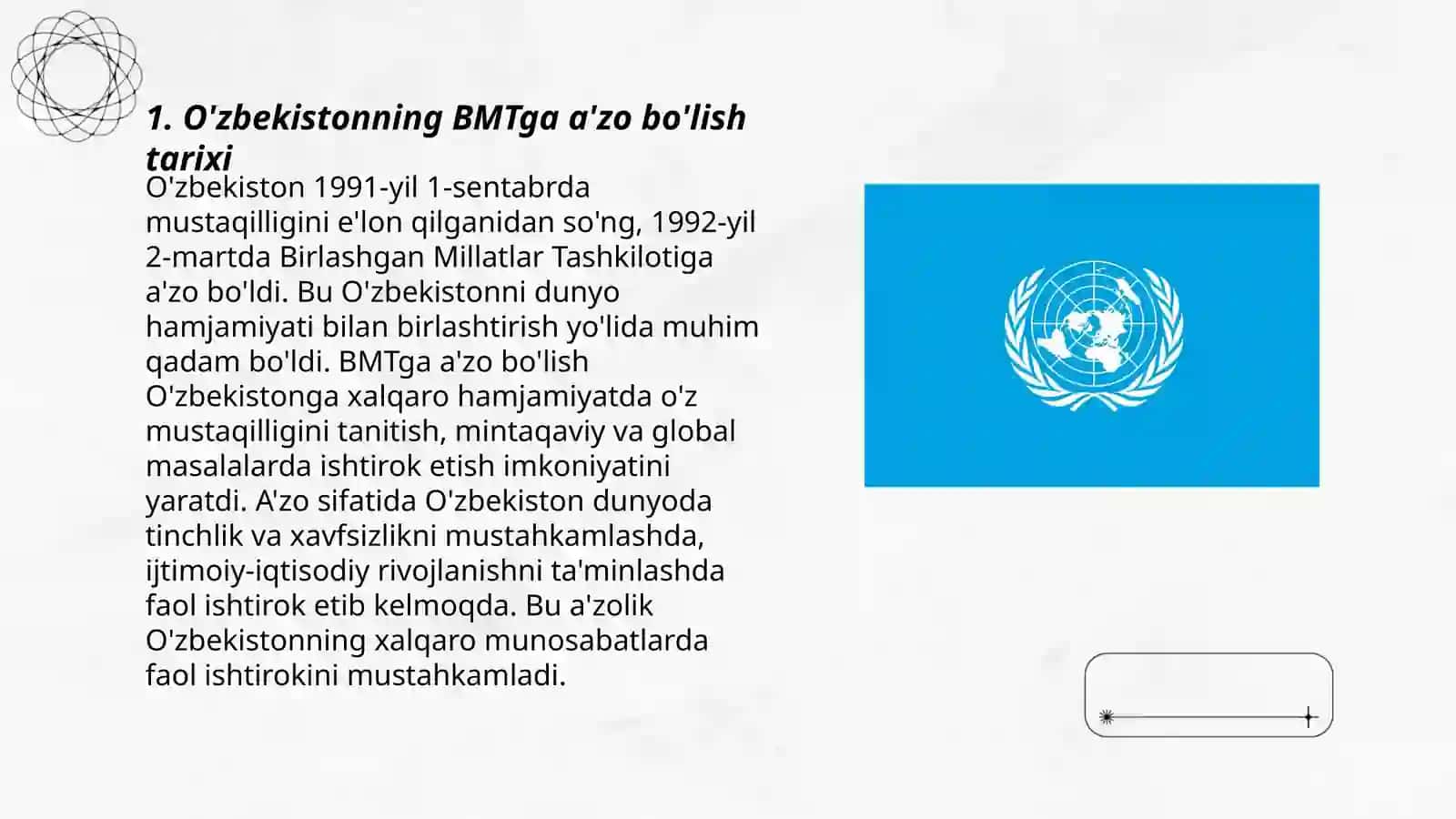 Alfraganus universiteti Ijtimoiy fanlar fakulteti Tarix yoʻnalishi 1-kurs talabasi Uralova Gulmira 3