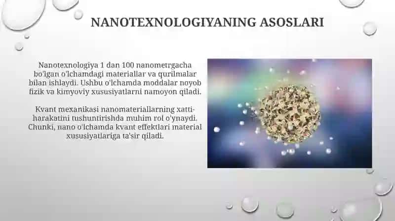 Nanotexnologiya asoslari 3
