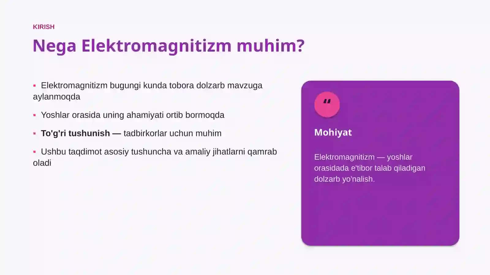 Elektromagnitizm Muammolari va Yechimlari 3