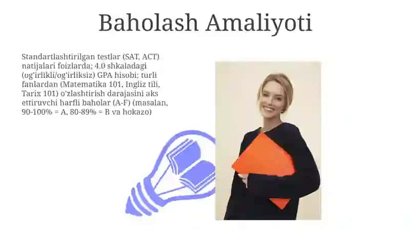 Baholash Amaliyoti 3