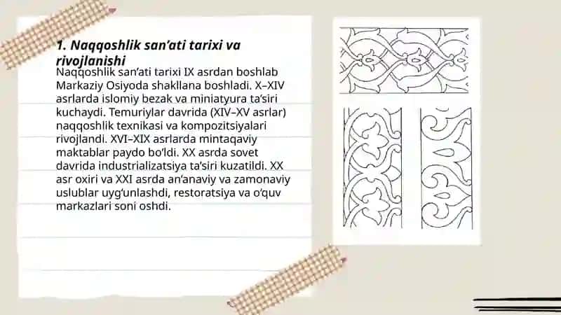 Naqqoshlik san’ati 3