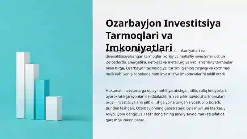 Ozarbayjon davlatining investitsiya siyosati 3