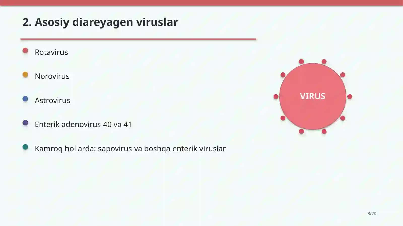 Diareyagen viruslar 3