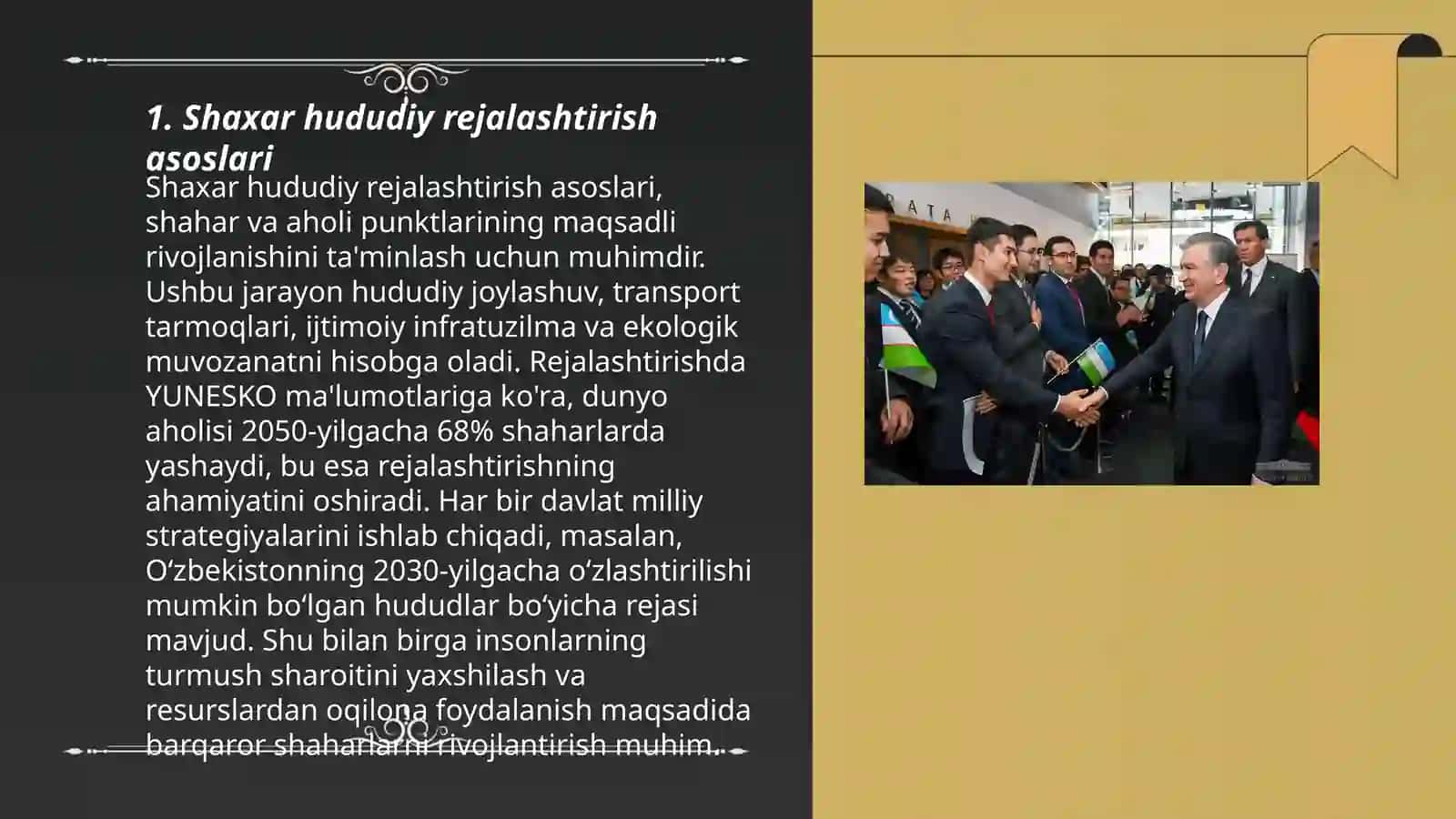 Shaxar xududlarini rejalashtirish tamoyillari va usullari 3