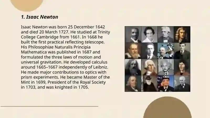Isaac Newton 3