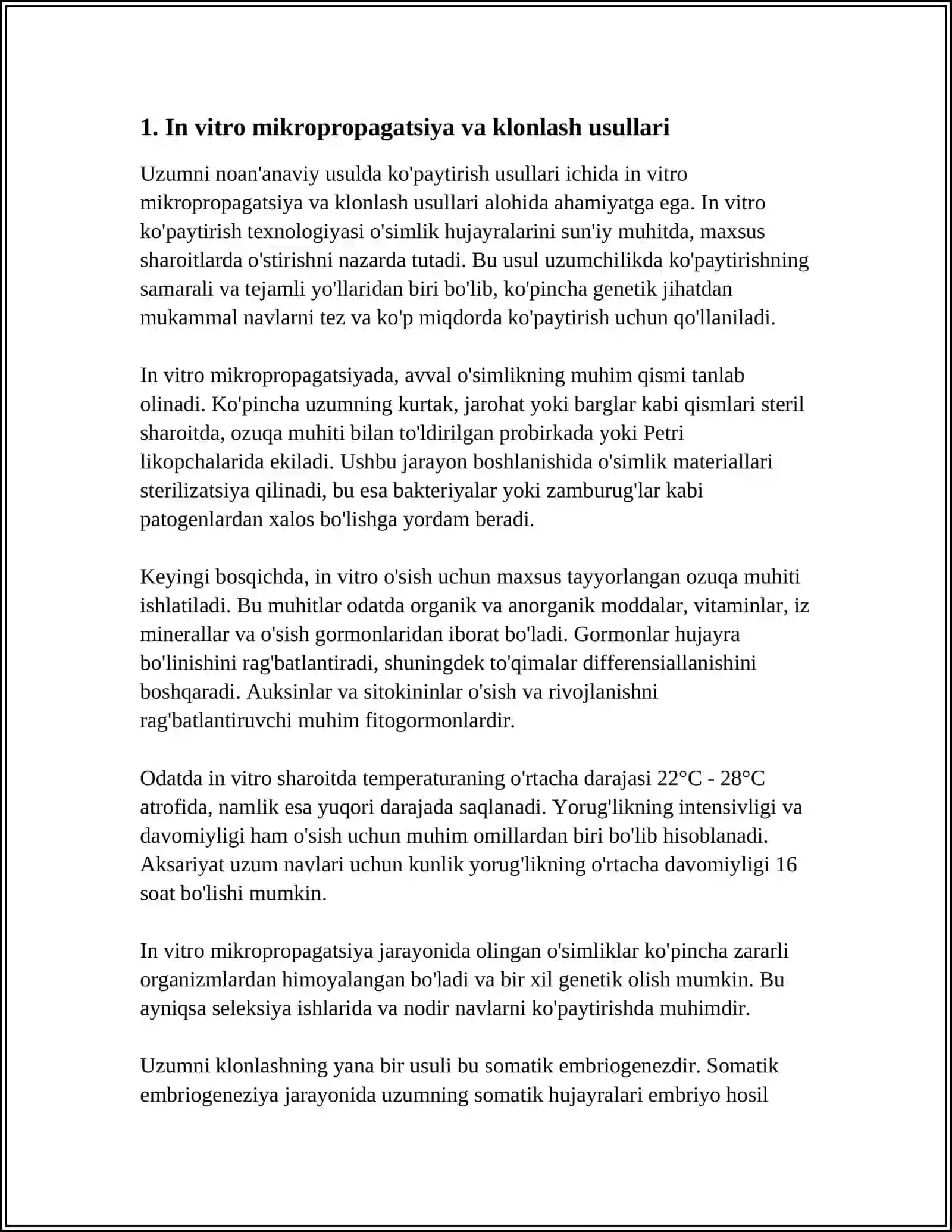 UZUMNI NOAN'ANAVIY USULDA KO'PAYTIRISH USULLARI 3
