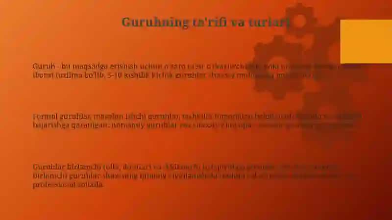 Kichik va katta guruhlar psixologiyasi 3