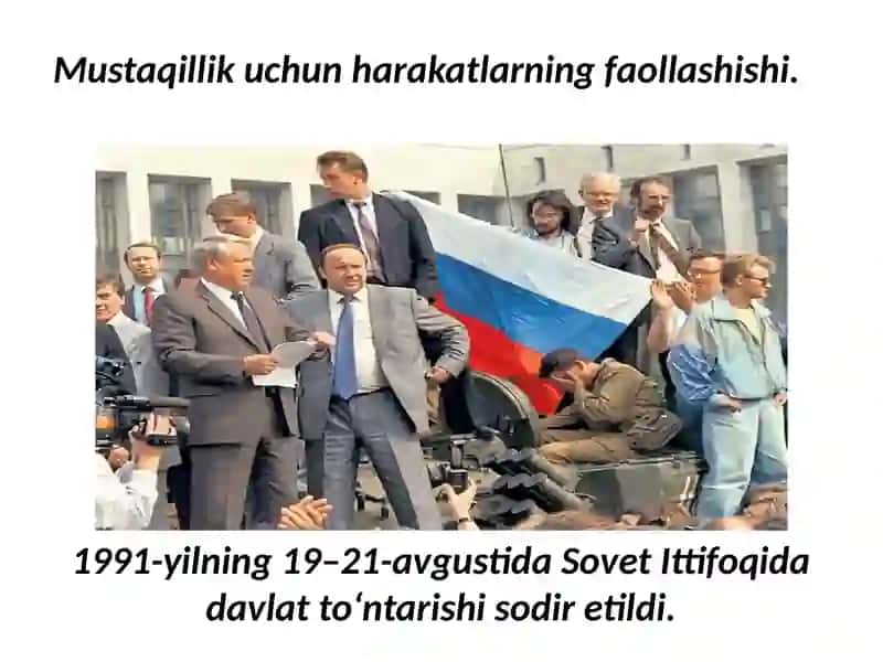 O‘zbekiston Respublikasi mustaqilligining qo‘lga kiritilishi 3