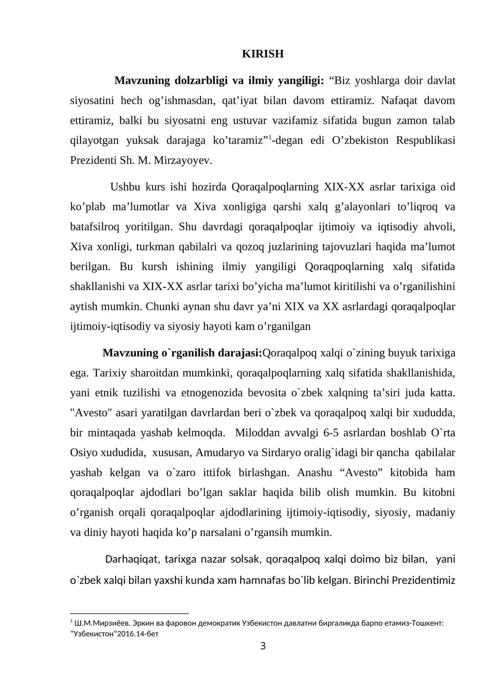 XIX asr oxiri XX asr boshlarida Amudaryoning chap qirg’og’ida yashovchi Qoraqalpoqlarning ijtimoiy-iqtisodiy ahvoli 3