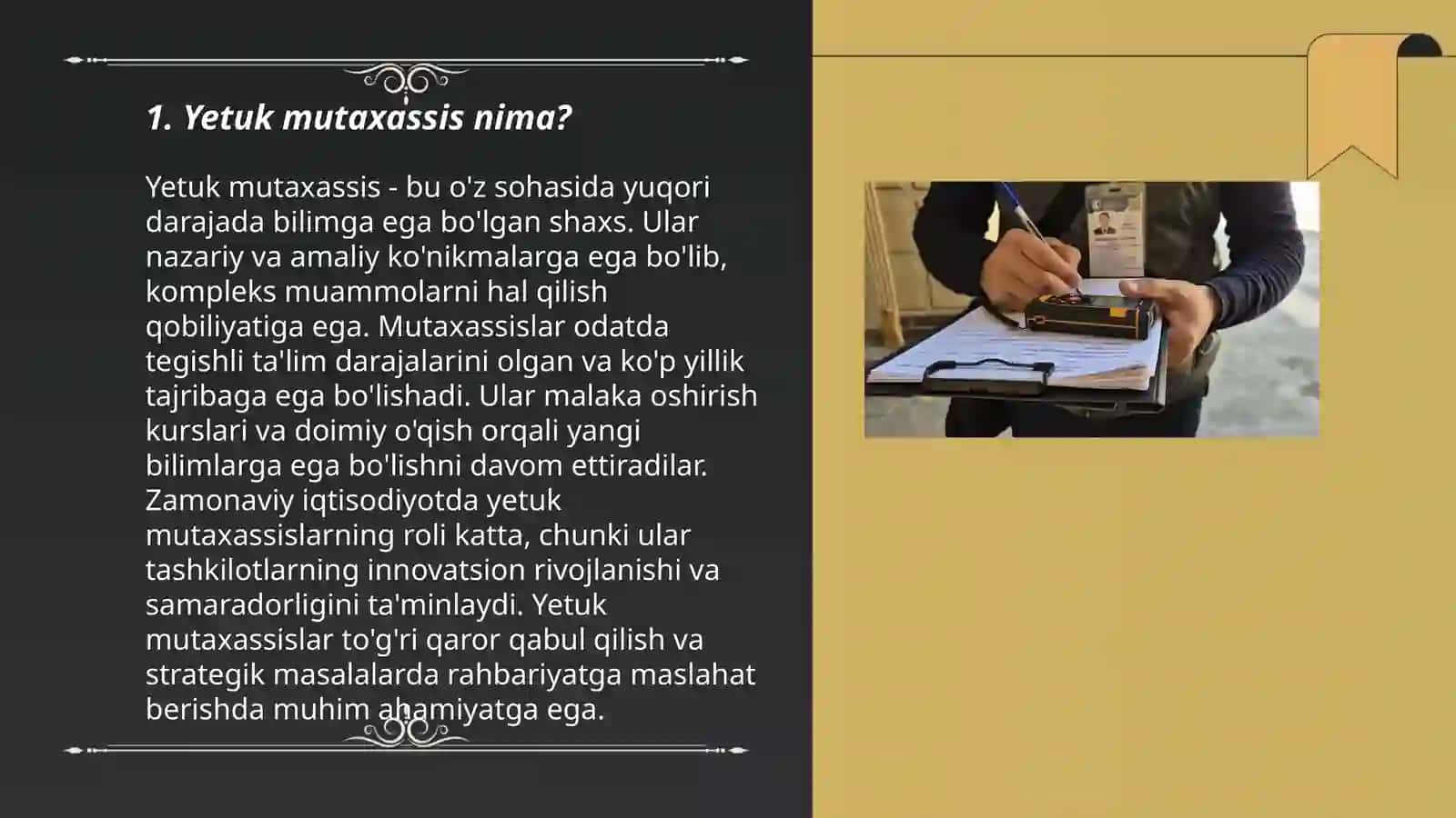 Yetuk mutaxassis 3