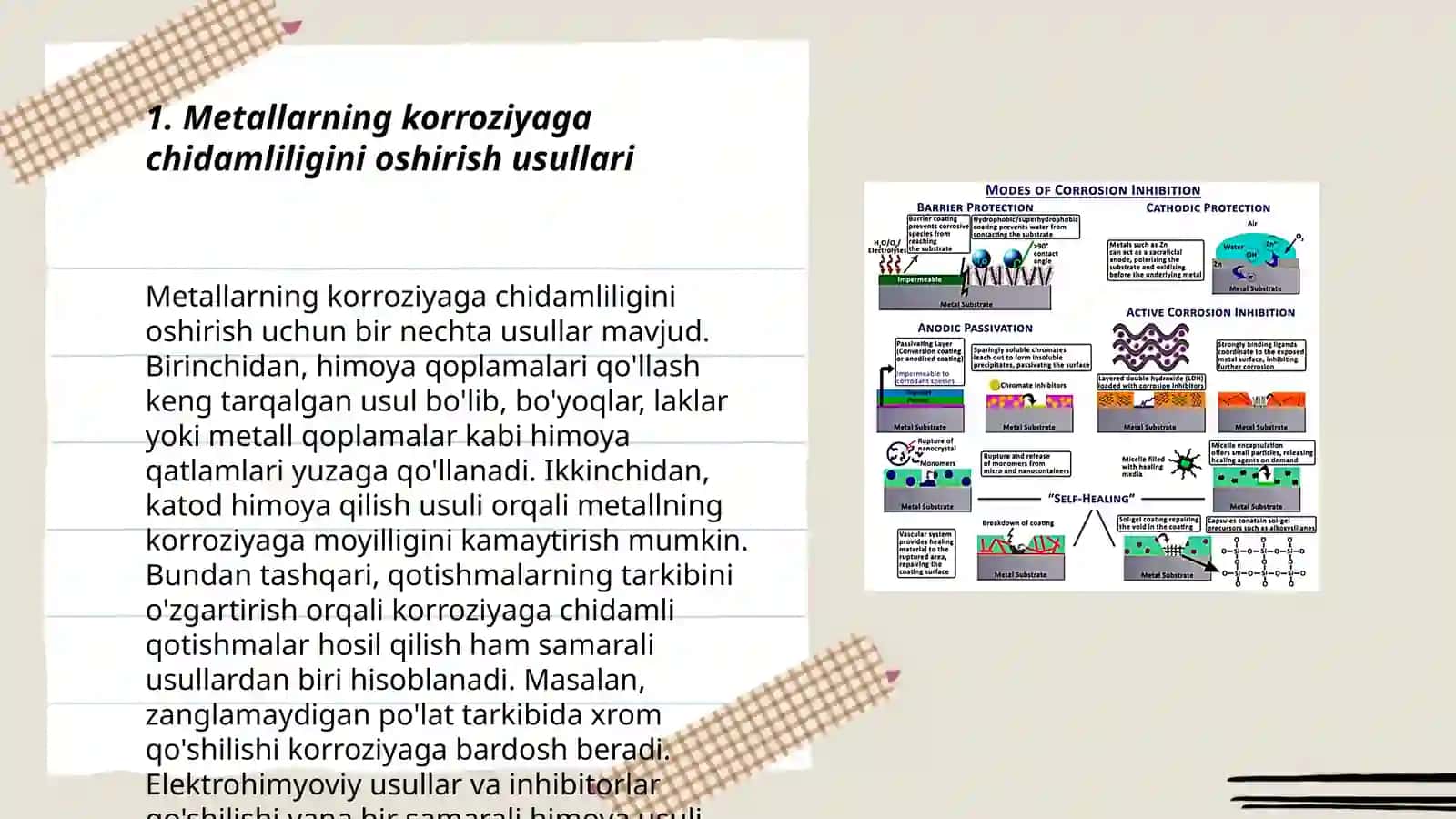 Metallarni korroziyadan himoya qilish usullari 3