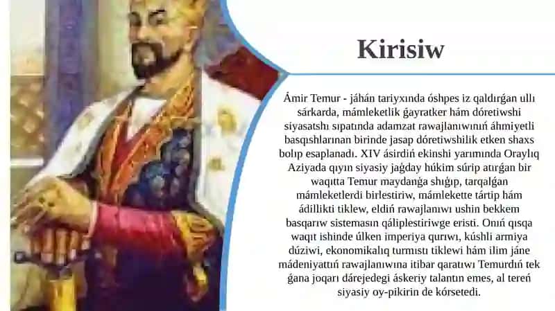 Ámir Temur 3