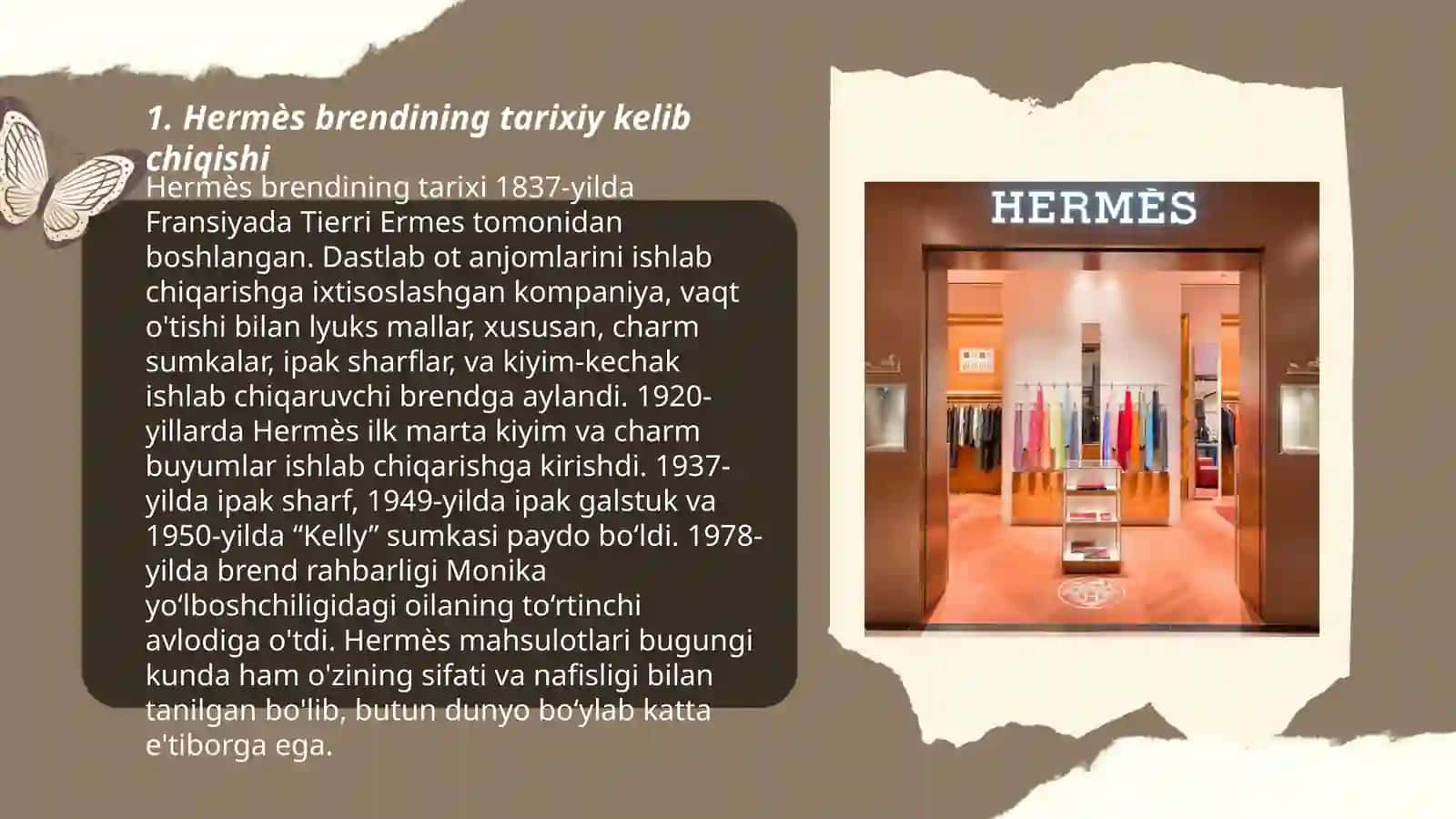 Hermes brendining kelib chiqishi 3