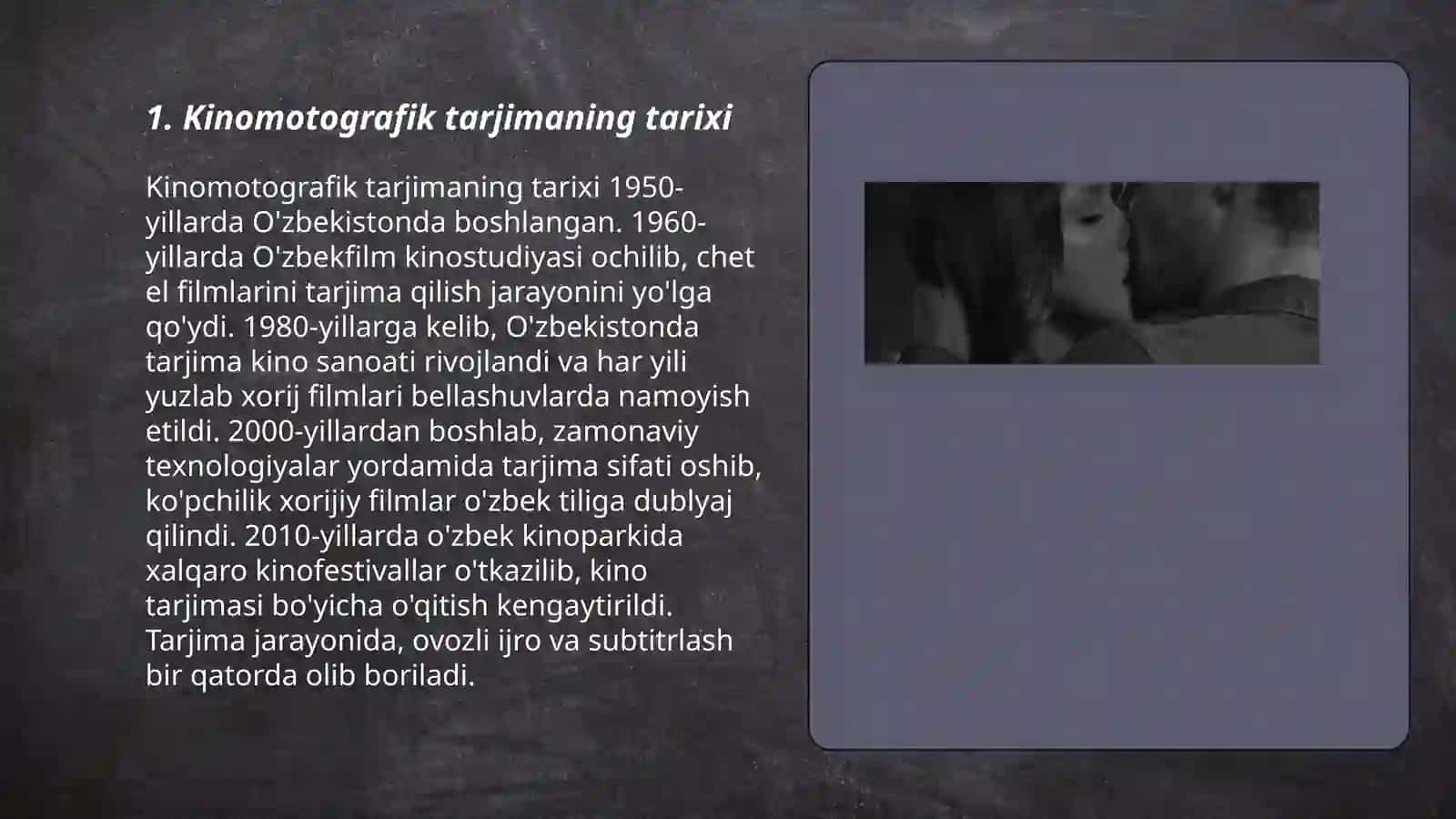 Kinomotografik tarjimaning tarixi 3