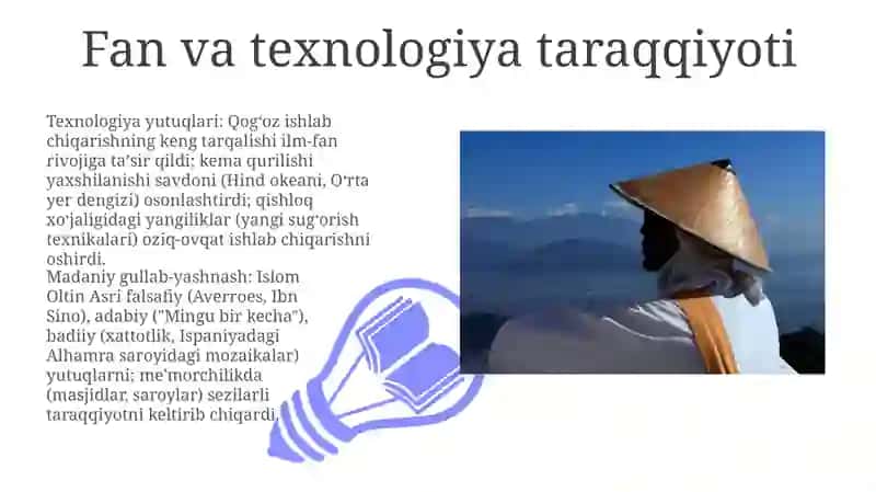 Fan va texnologiya taraqqiyoti 3