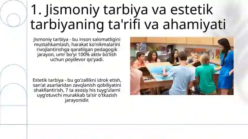 Jismoniy va estetik tarbiya 3
