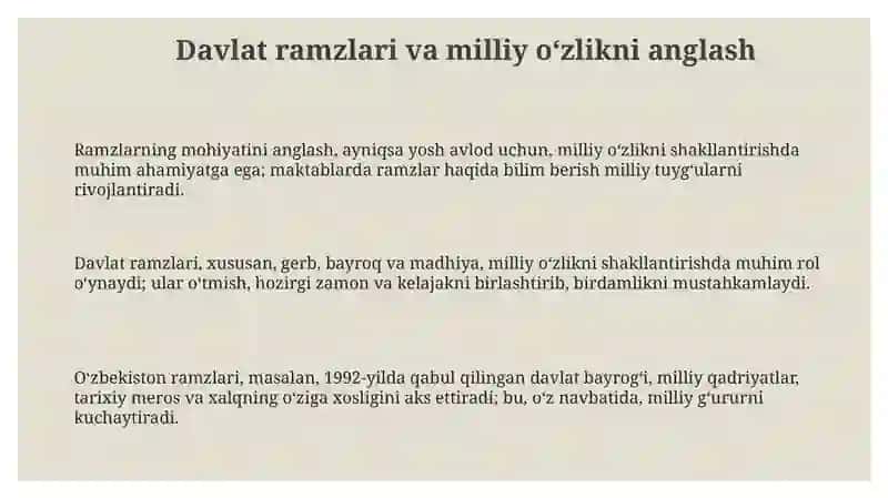 Oʻzbekiston davlat ramzlarini qabul qilinishi 3