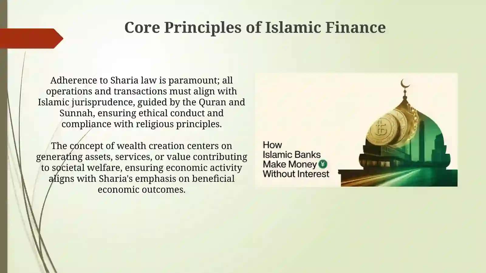 Islamic Banking:Basic principles 3