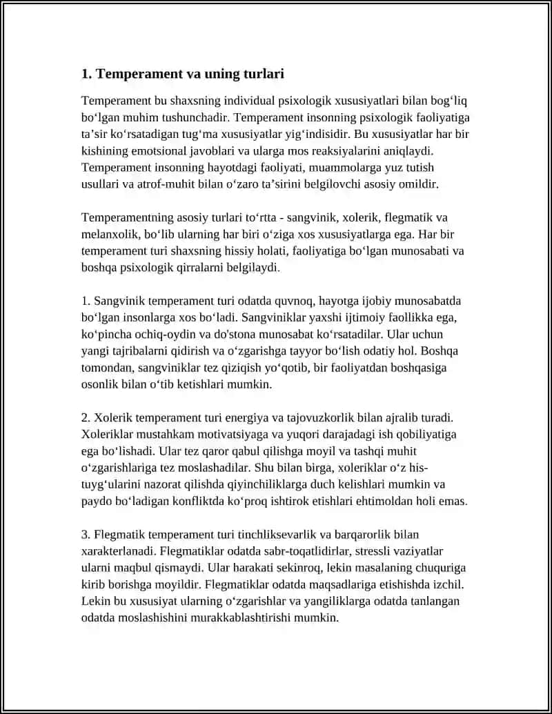 SHAXSNING INDIVIDUAL PSIXOLOGIK XUSUSIYATLARI 3