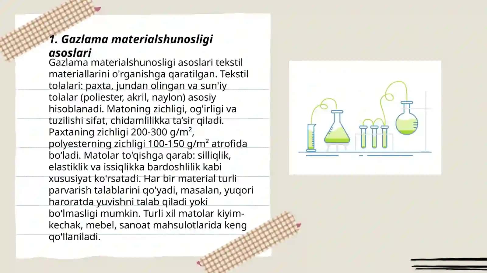 Gazlama materialshunosligi haqida 3