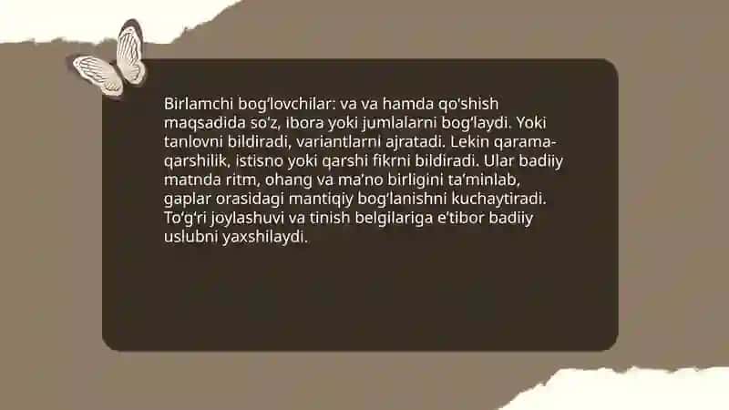 Badiiy matn qismlarini bogʻlovchi vositalar 3