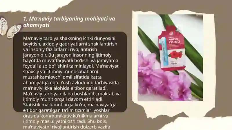 Ma'naviy-Axloqiy Tarbiya Mazmun Mohiyati 3