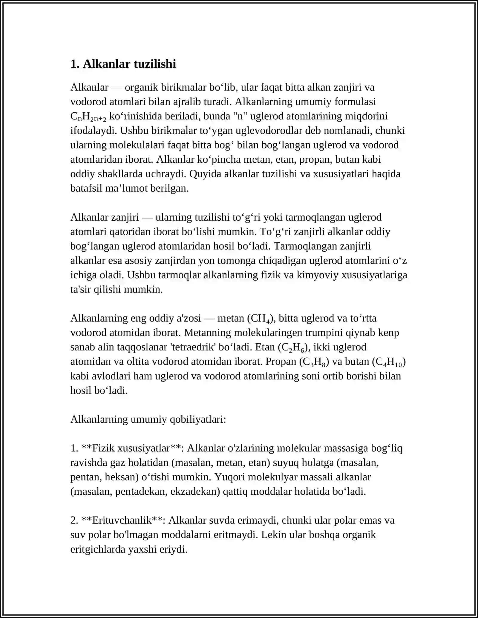 ALKANLAR 3