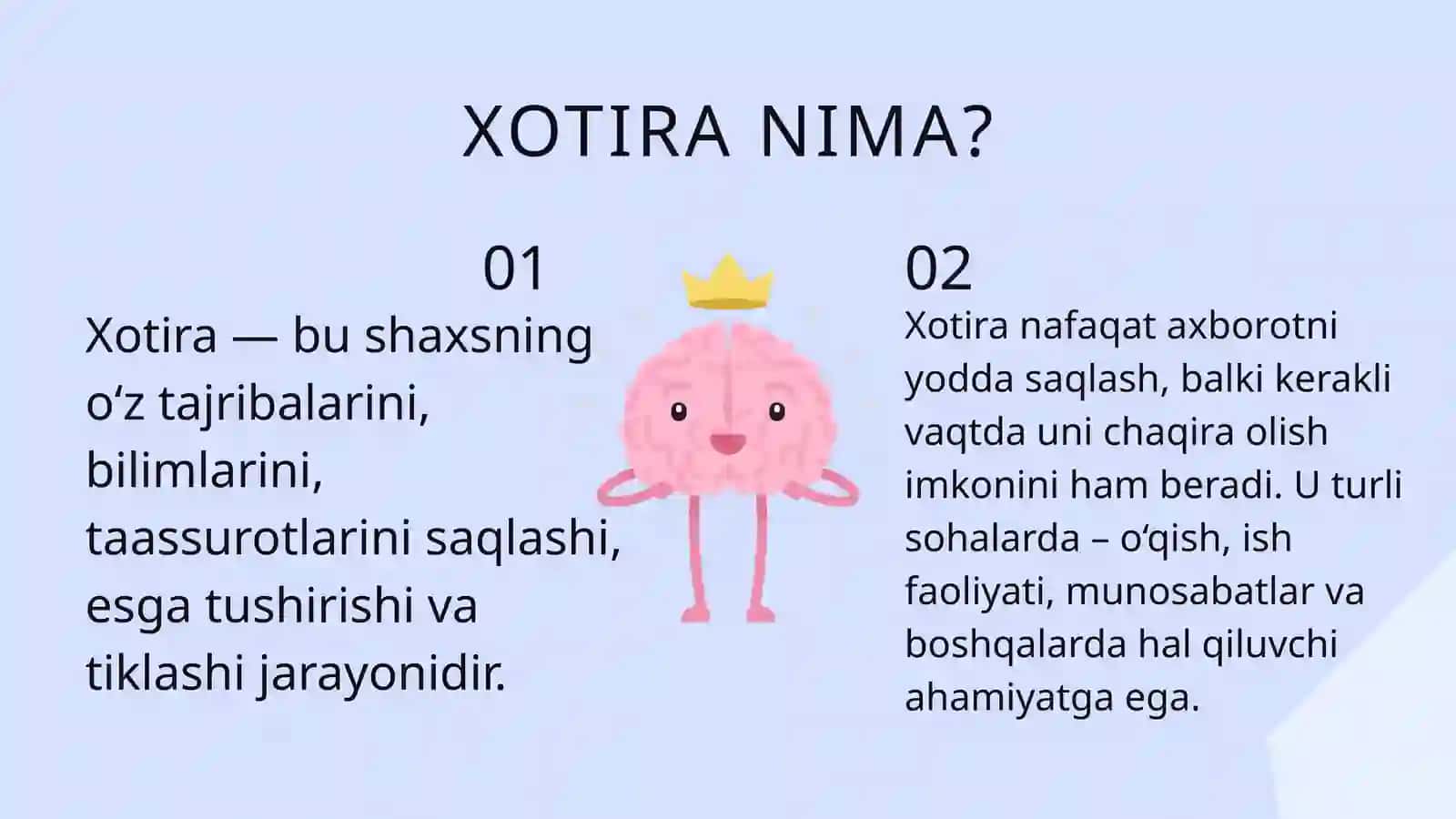XOTIRA VA TAFAKKUR 3