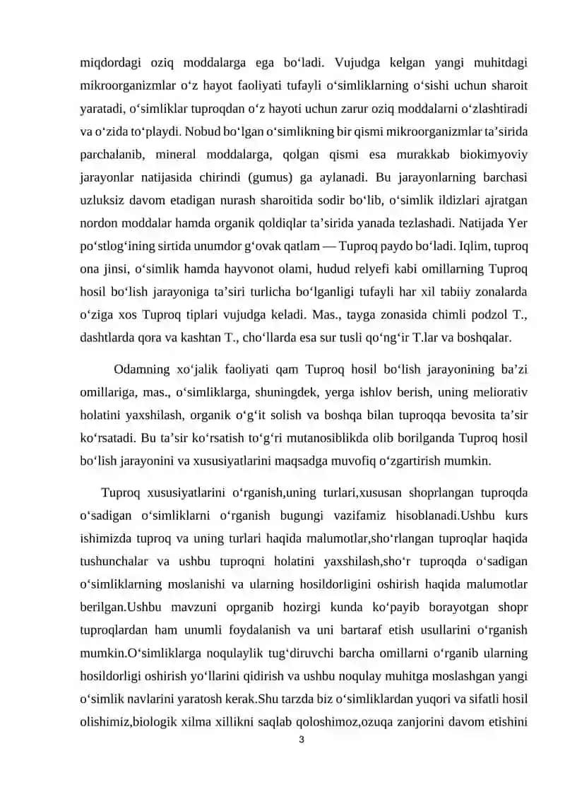 O‘simliklarning tuproq sho‘rlanishiga ta'siri 3