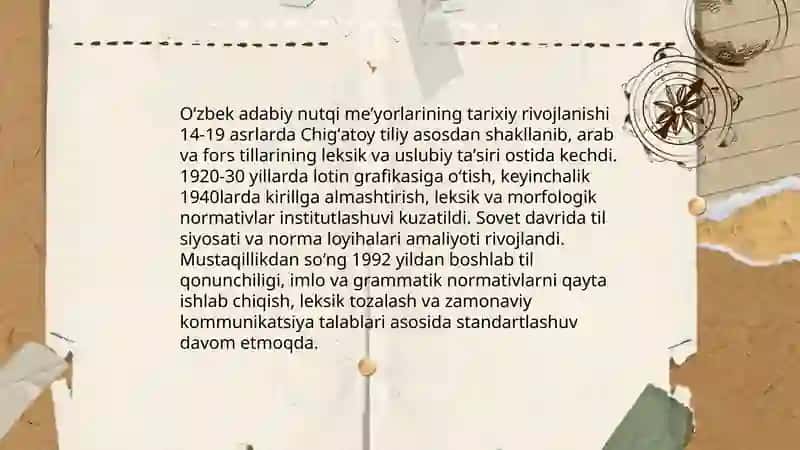 Oʻzbek adabiy nutqi meʼyorlari 3