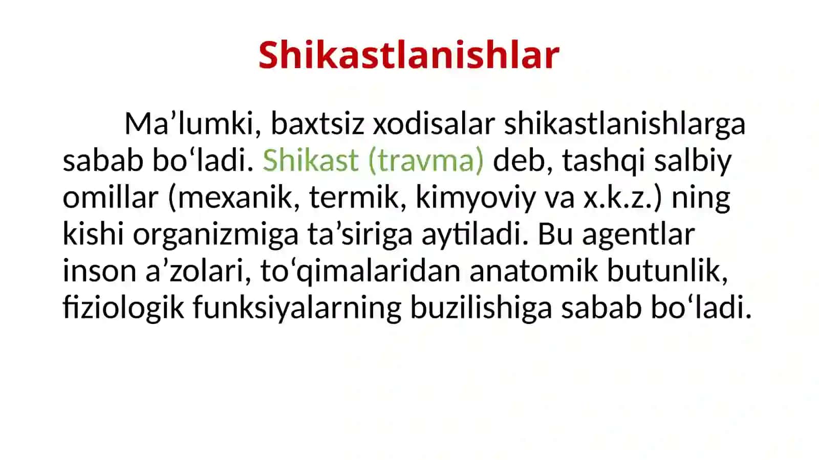 Ochiq va yopiq shikastlanishlar, Ezilish sindromi 3