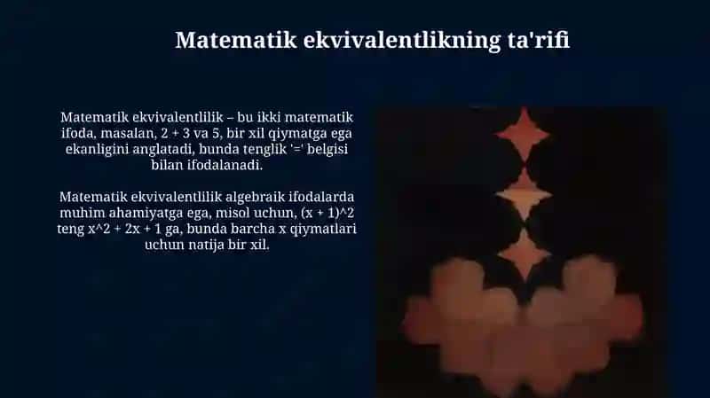 Matematik ekvivalentlilik 3
