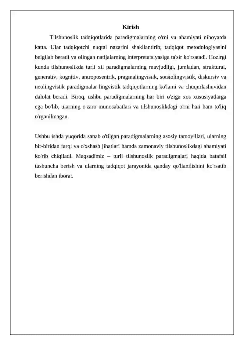 Tilning tadqiq paradigmalari 3