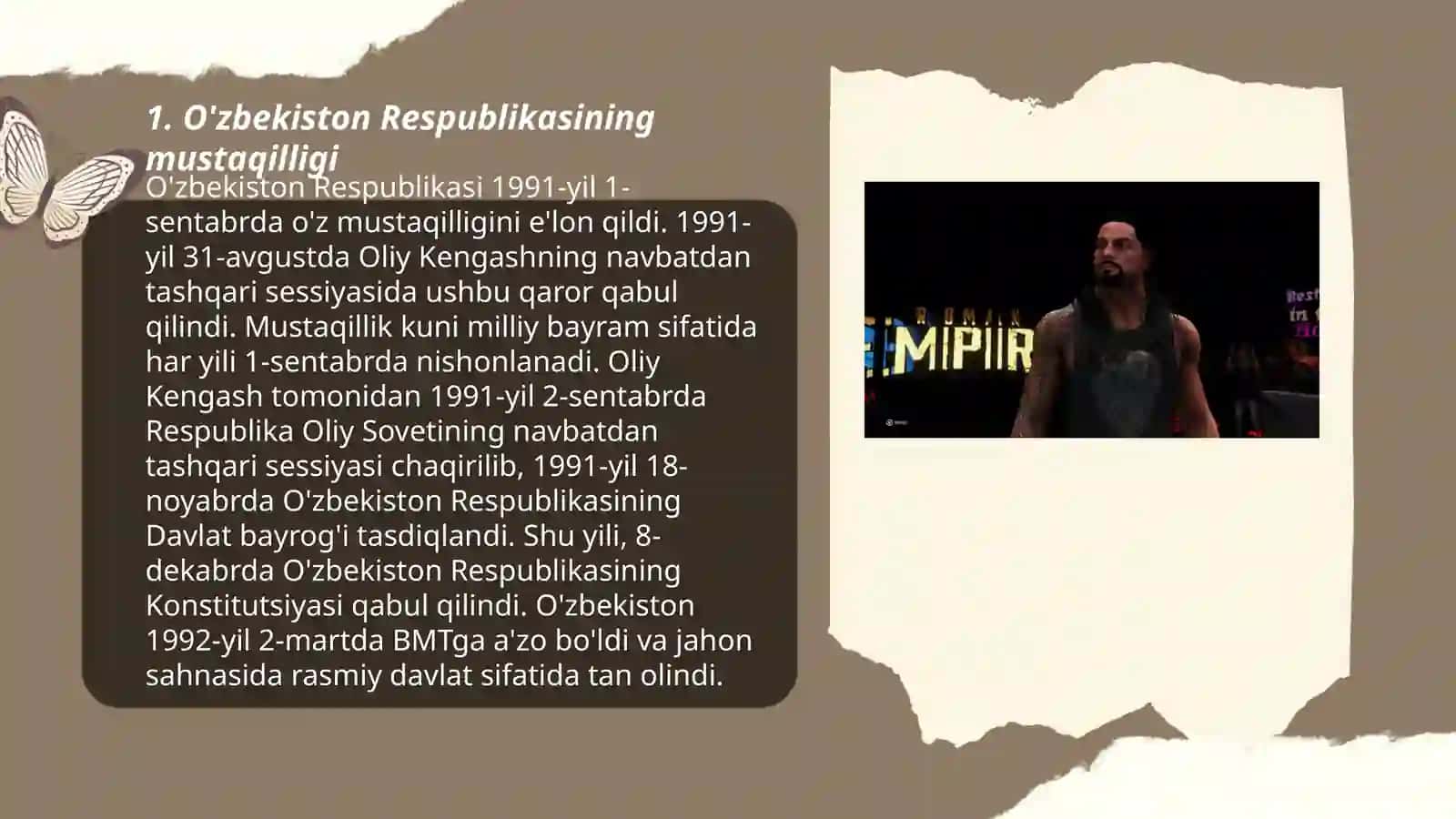 O'zbekiston Respublikasi Mustaqilligi 3