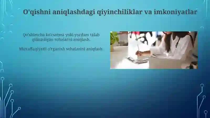 Ta'lim Olganlikni Tashxis Etish 3