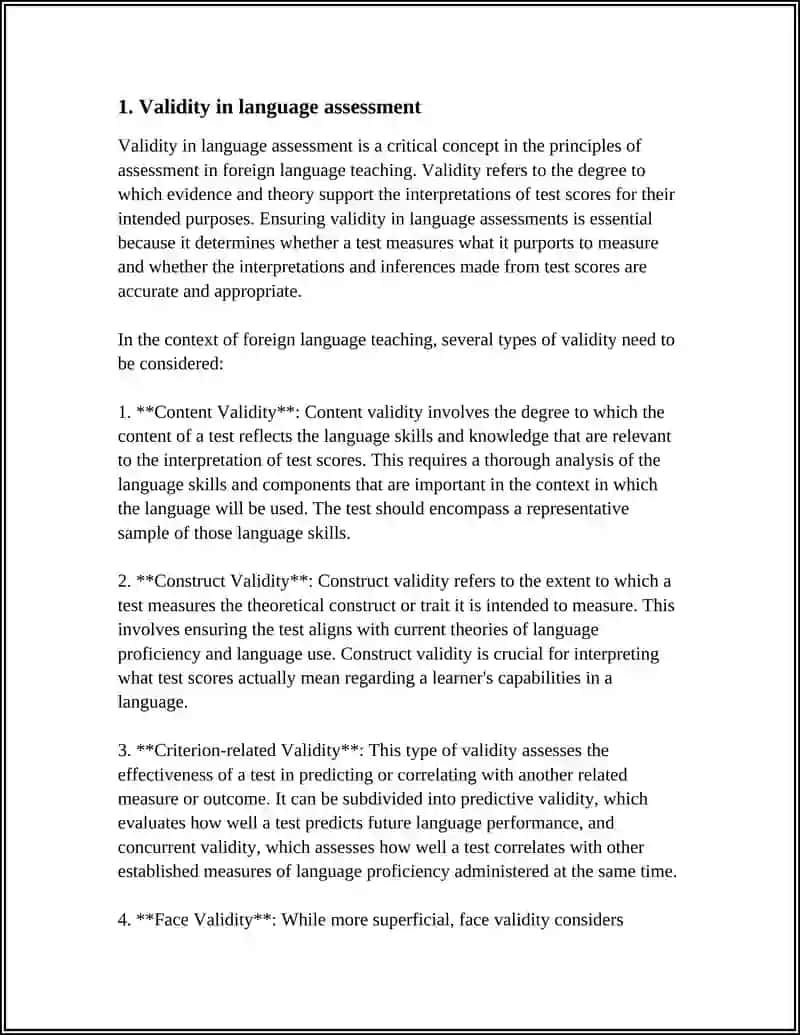 PRINCIPLES OF ASSESSMENT IN FOREIGN LANGUAGE TEACHING 3