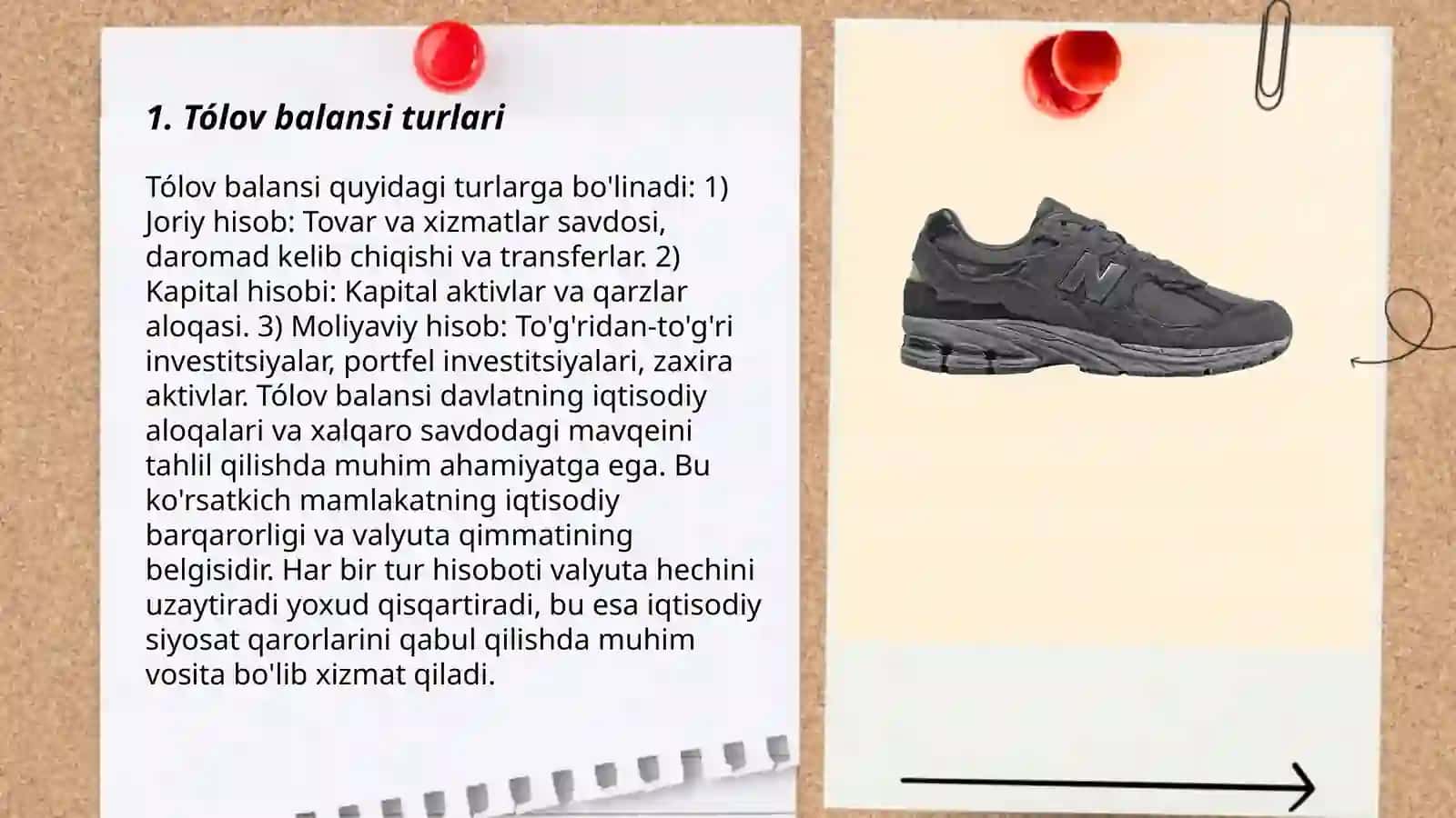 Tólov balansi va valyuta kursi 3