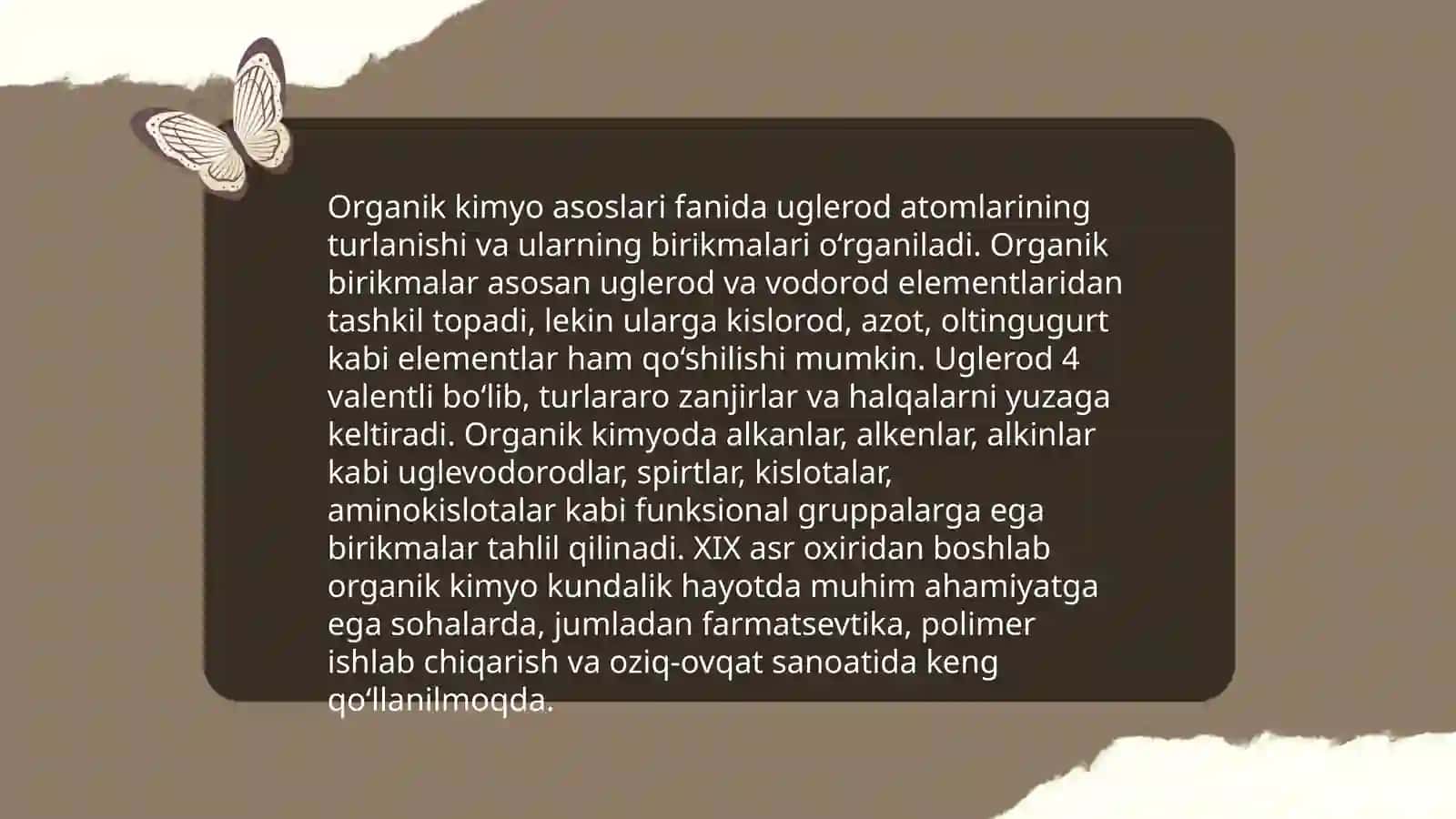 Yerning organik dunyosi tizimi 3