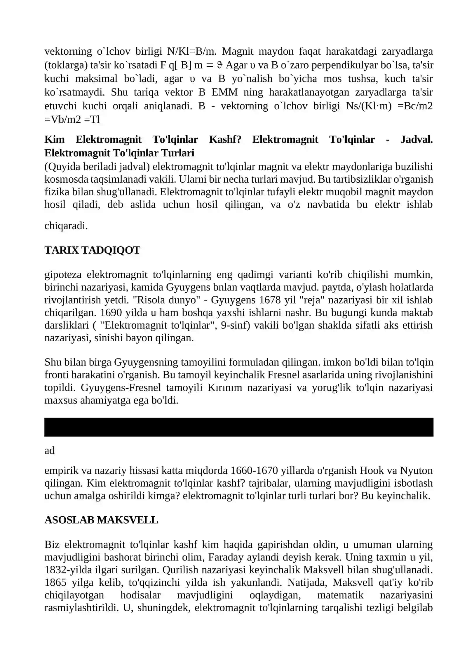 Kundalik hayotda elektromagnit nurlanish 3