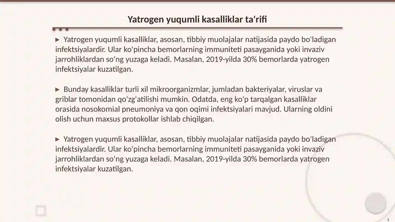 Yatrogen yuqumli kasalliklar 3