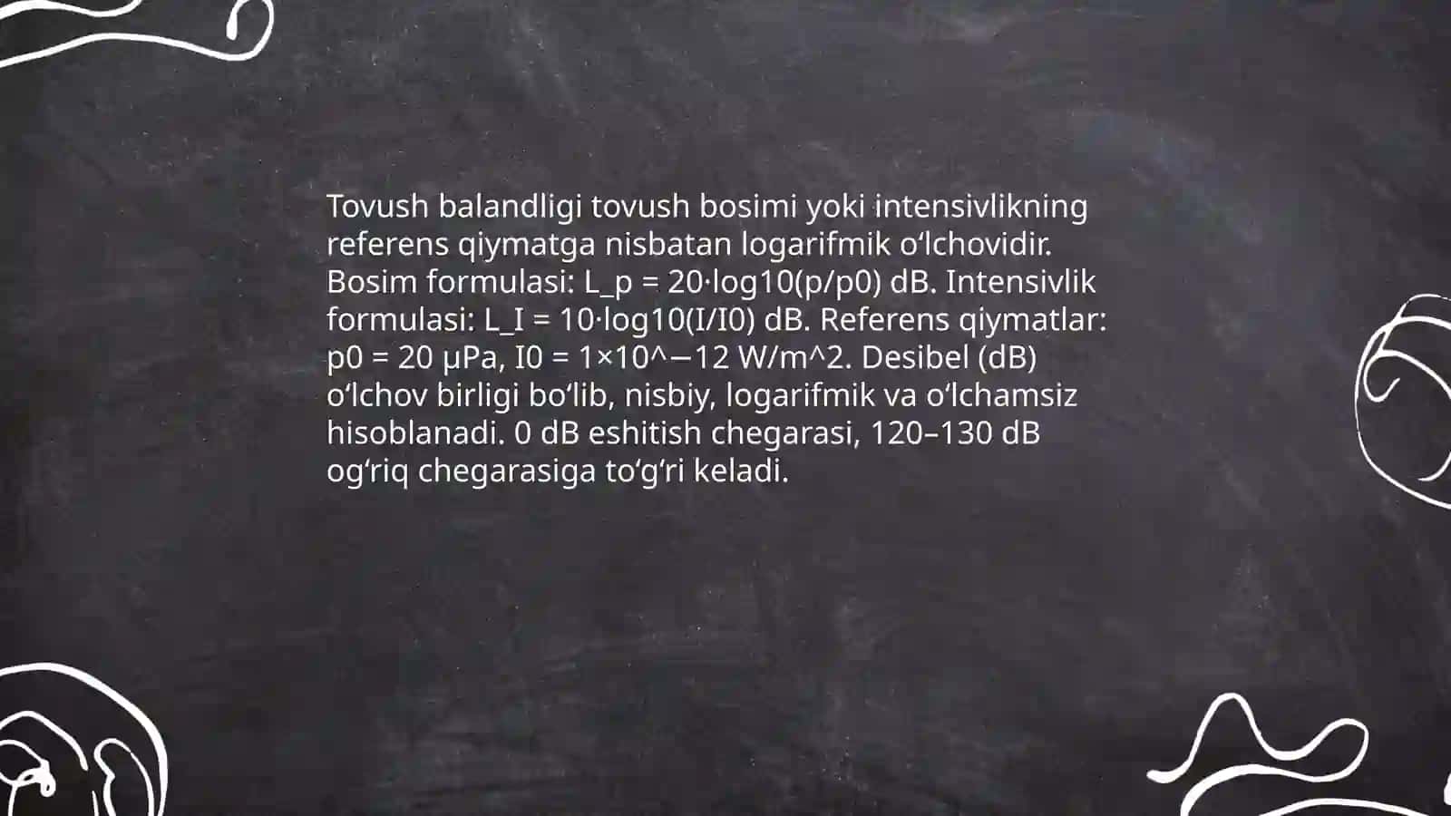 Tovush balandligi va qattiqligi 3